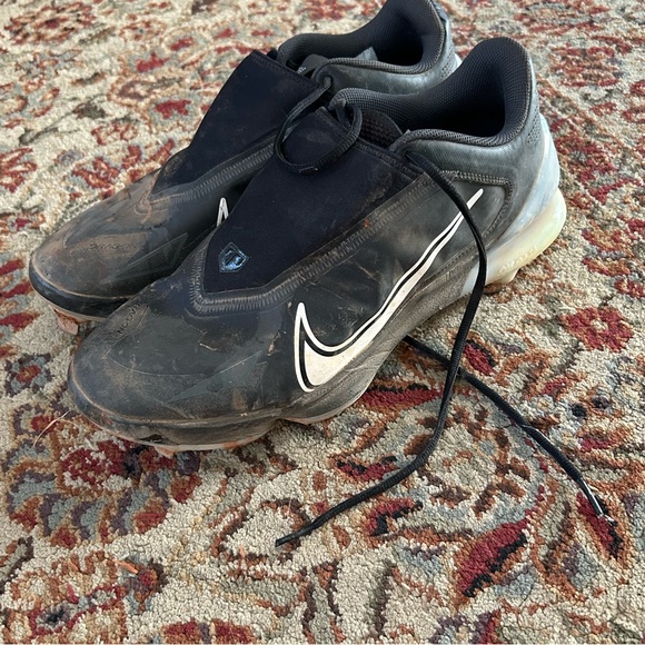 Nike Force Zoom Trout 8 Pro Metal Baseball Cleats Black Men Size 13 - Picture 3 of 12